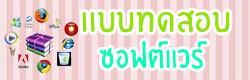แบบทดสอบ ข้อสอบ ซอฟแวร์ ออนไลน์